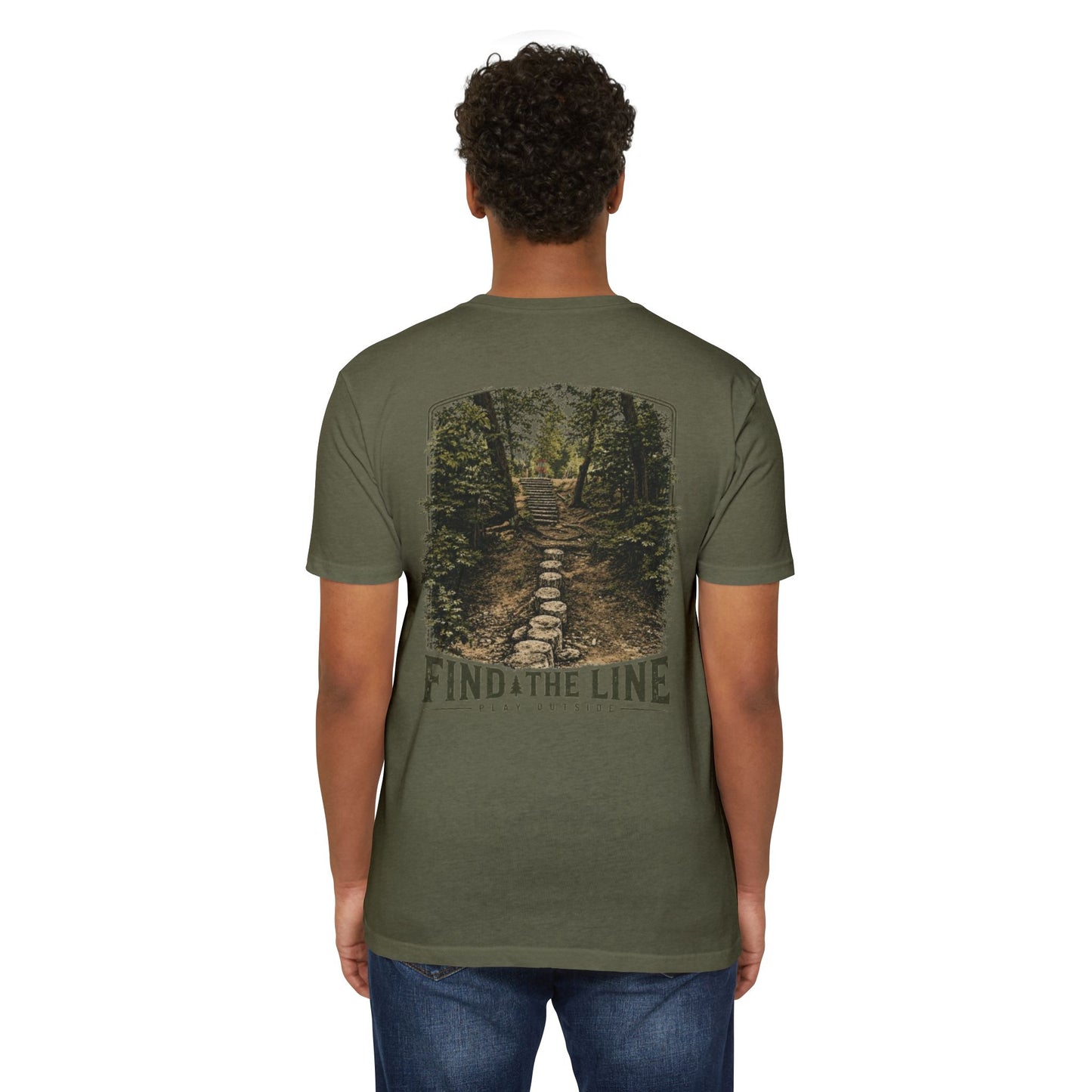 Find The Line Graphic Tee - Course Collection