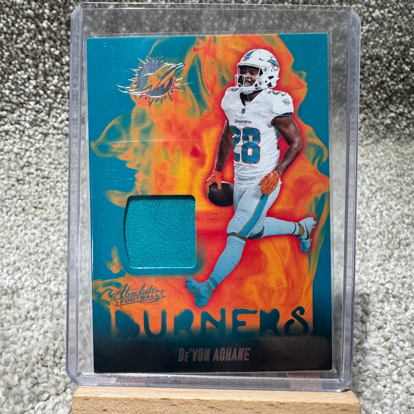 De’von Achane Dolphins Patch
