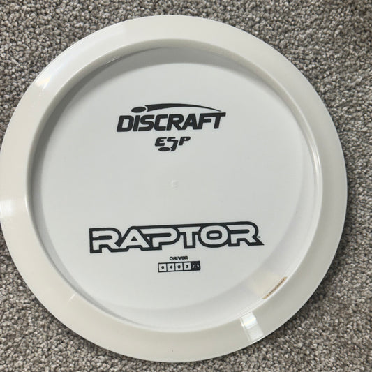 Discraft Bottom Stamp ESP Raptor