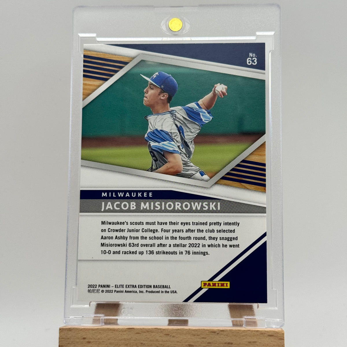 2022 Elite Jacob Misiorowski Prospect