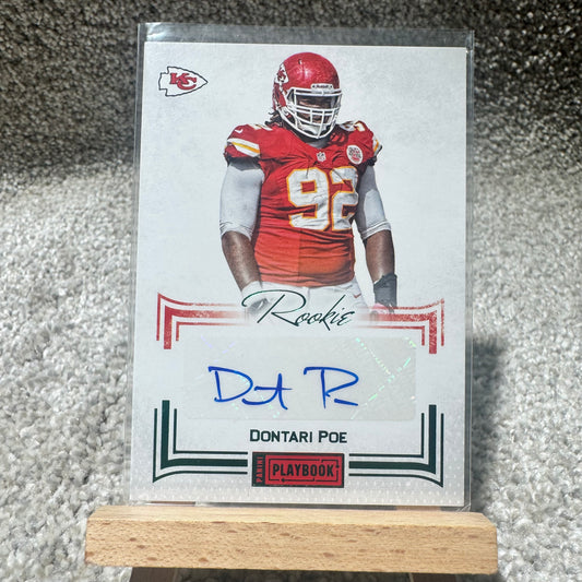 Playbook Dontari Poe Rookie Auto /5
