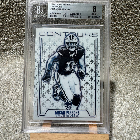 Micah Parson Contours Beckett 8