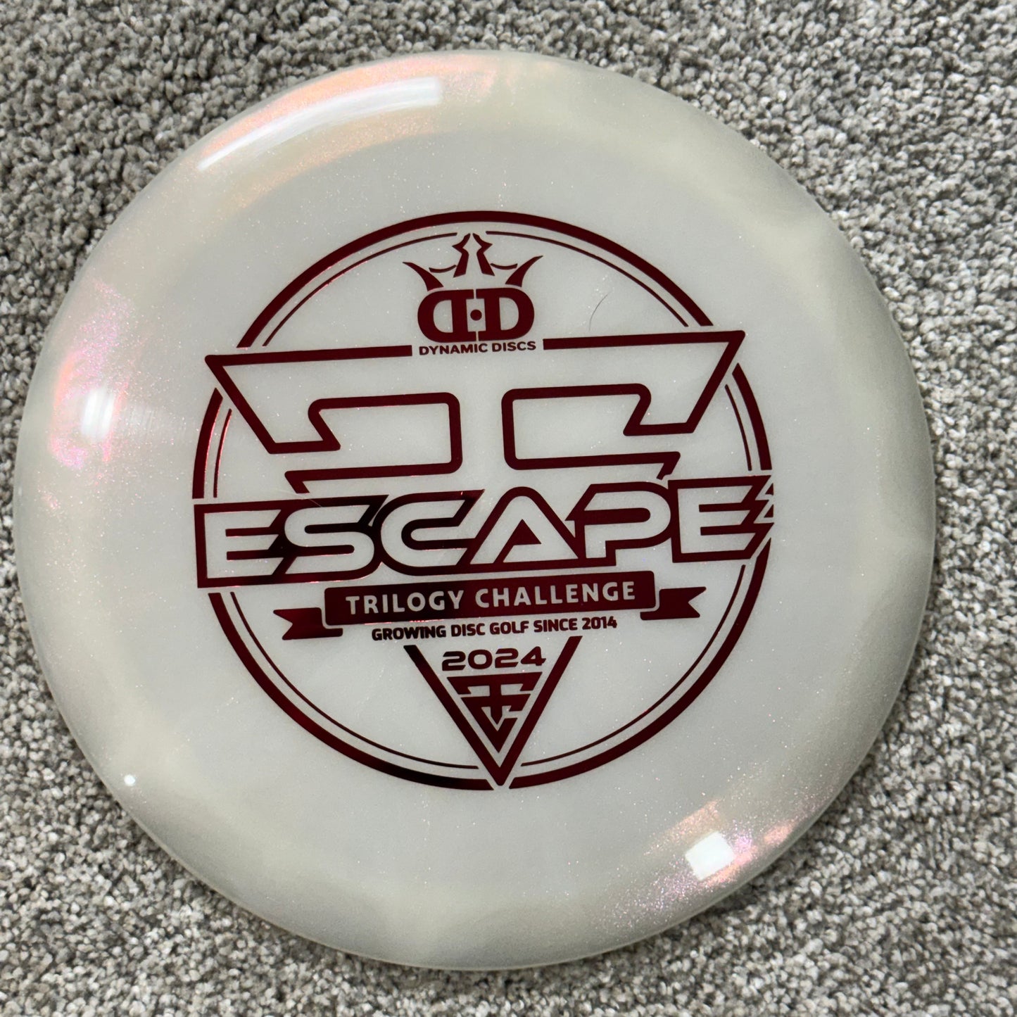 Lucid Ice Glimmer Escape Trilogy Stamp