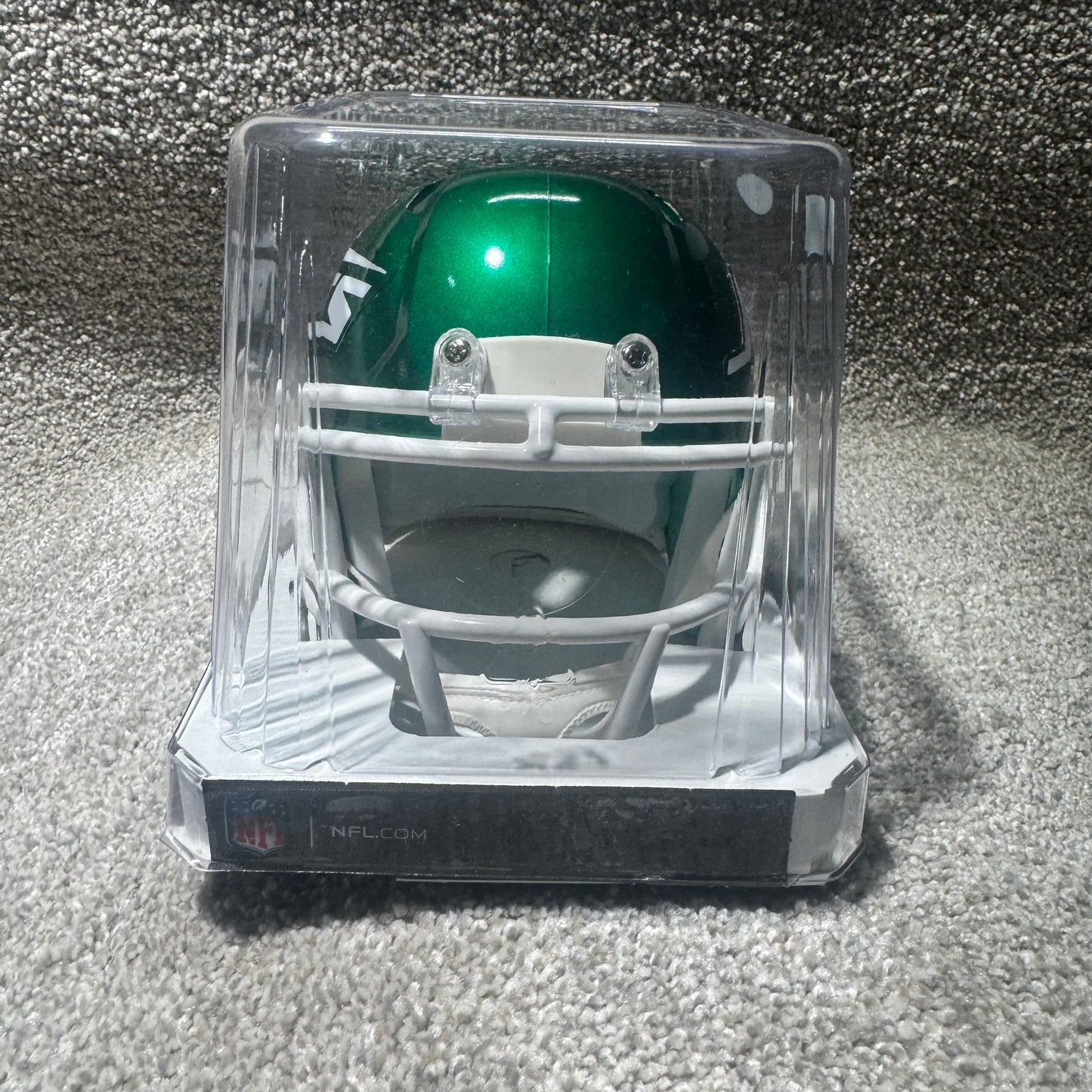 Garrett Wilson Autographed Mini Helmet