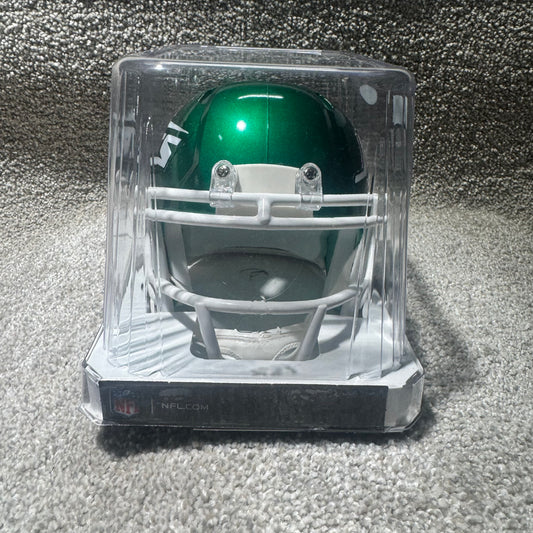 Garrett Wilson Autographed Mini Helmet