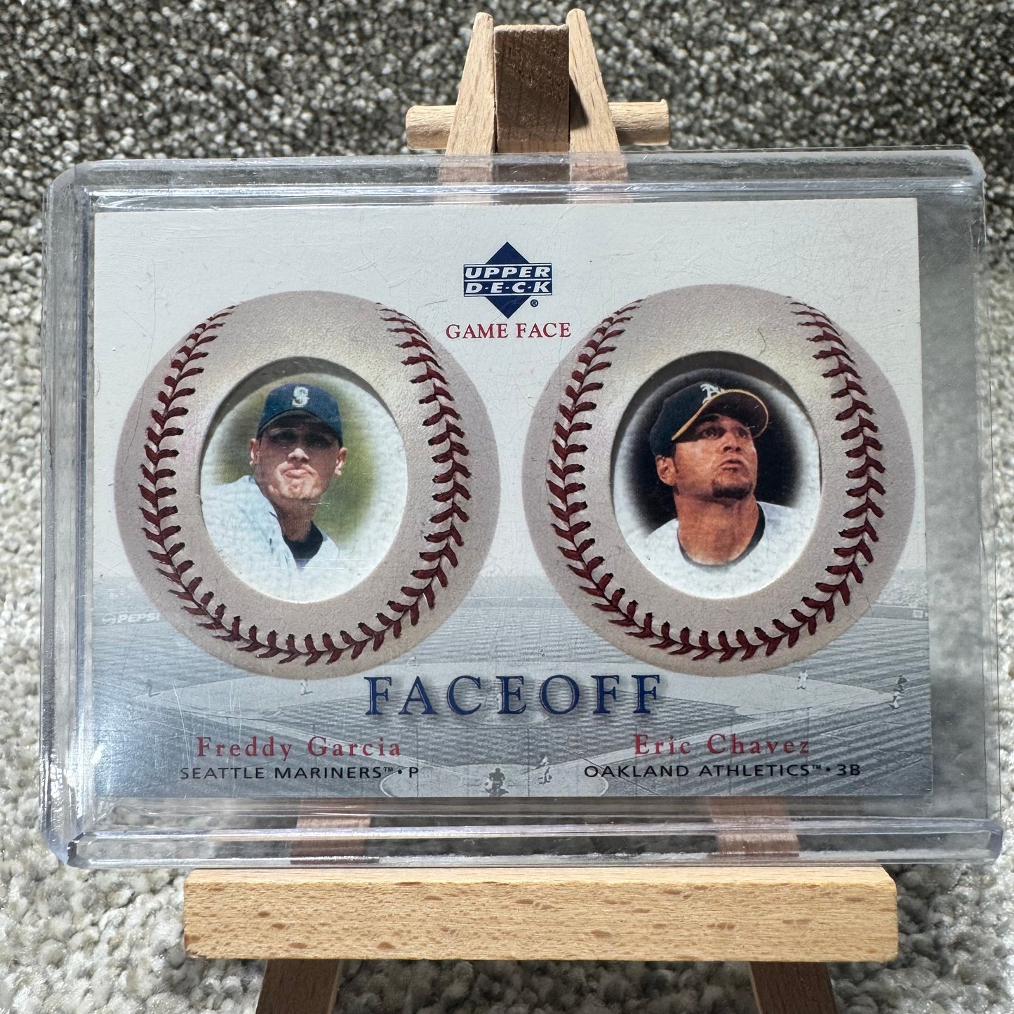2003 Fleer Faceoff Relic Patch