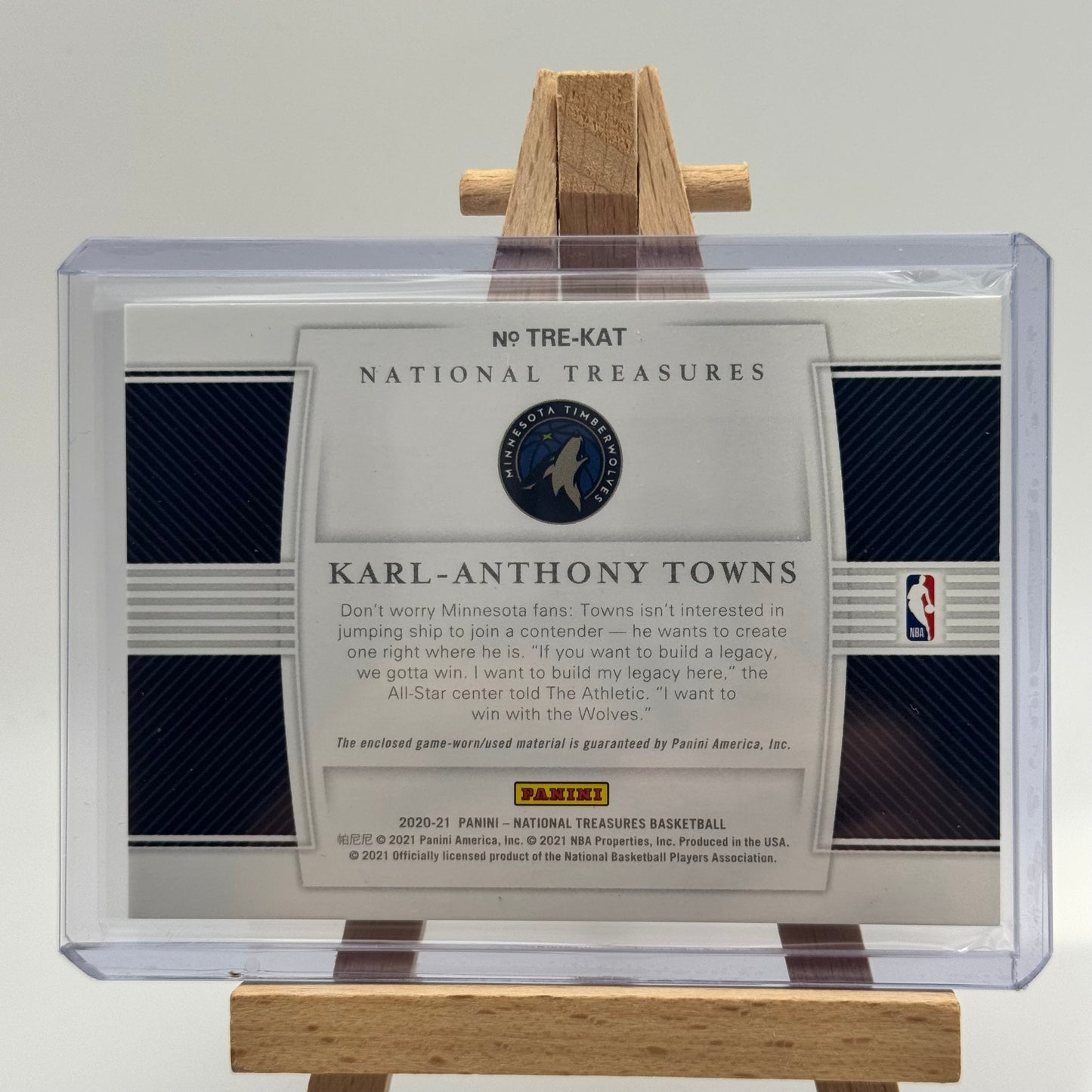 National Treasures Karl-Anthony Towns /99