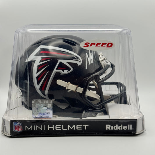 Michael Vick Autographed Mini Helmet