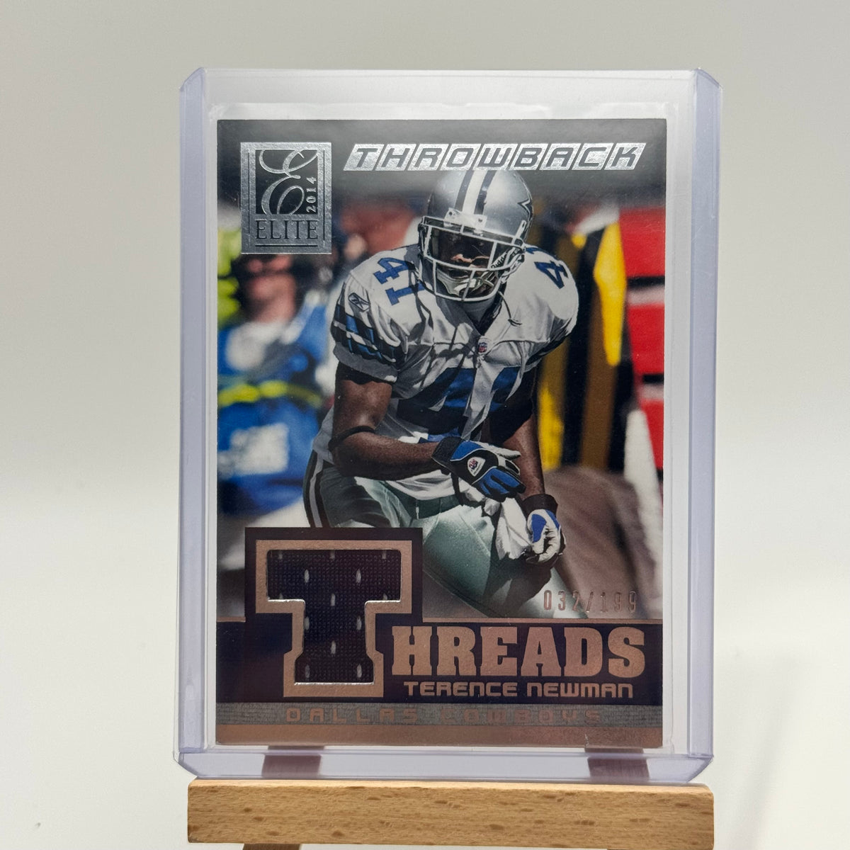 Elite Throwback Terrence Newman Patch /199