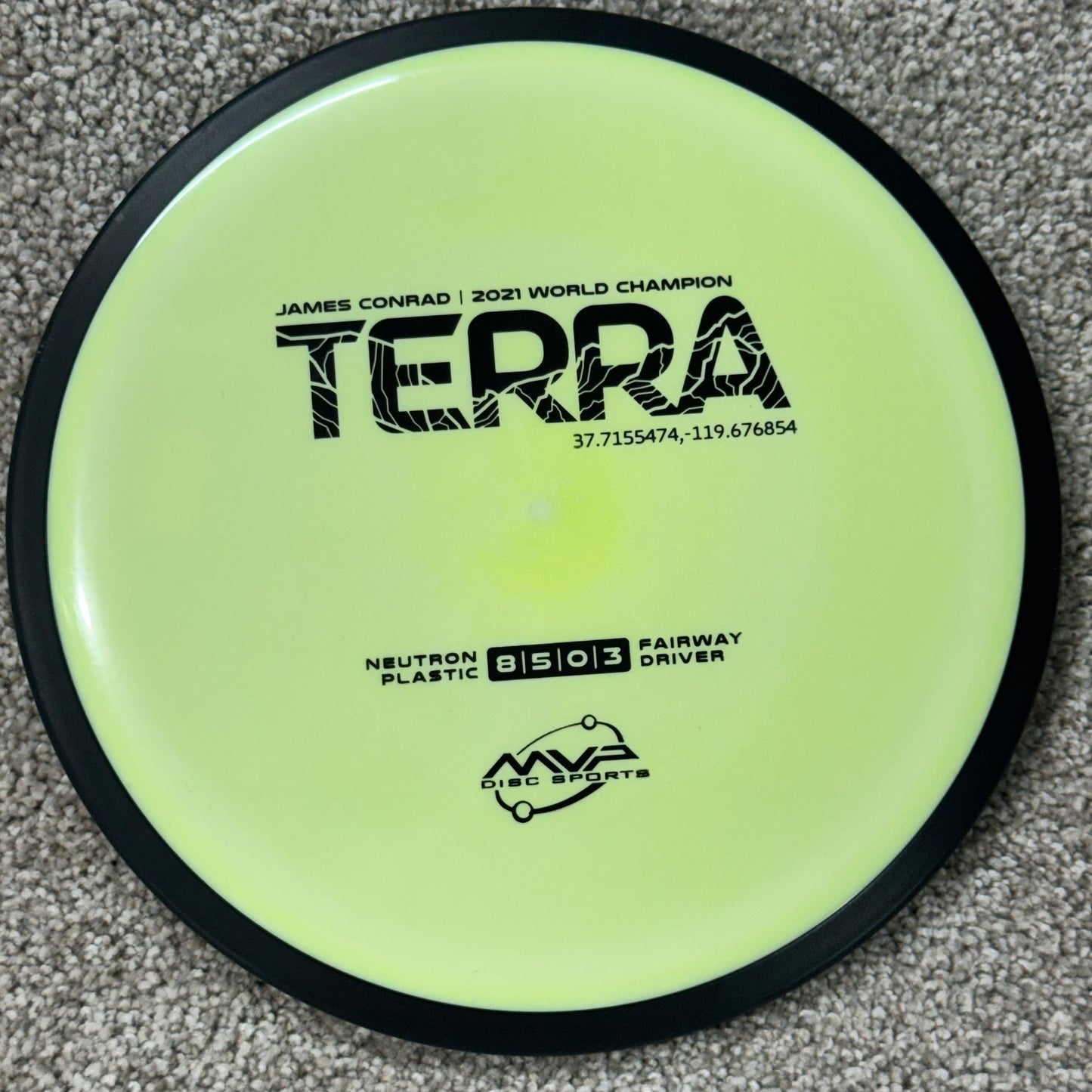MVP Neutron James Conrad Terra