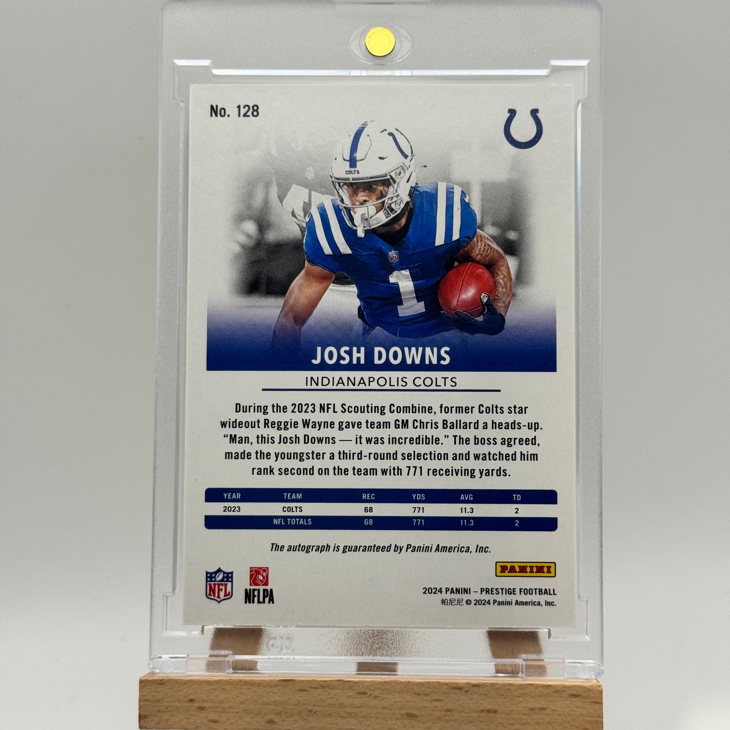 2024 Prestige Josh Downs Auto