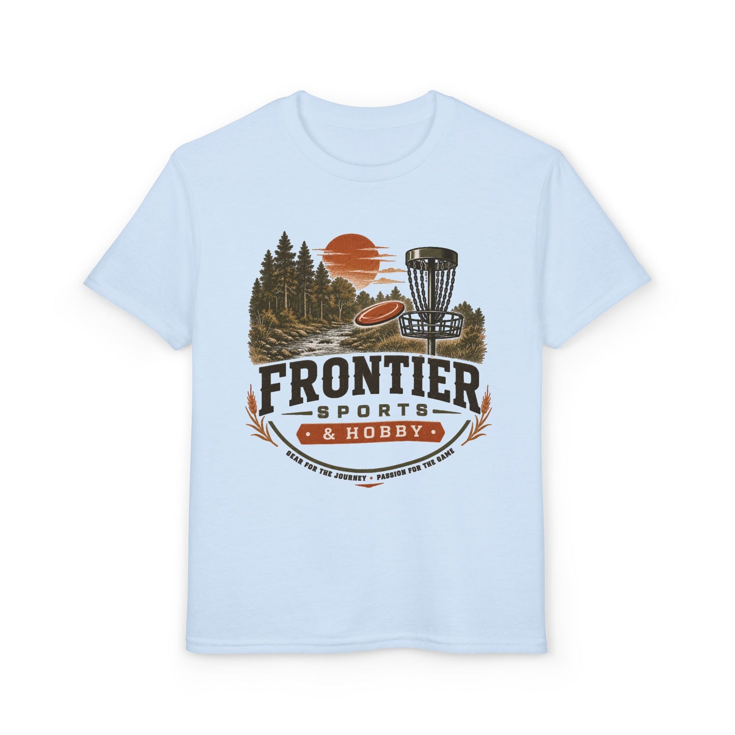 Youth Frontier Disc Golf Graphic Tee
