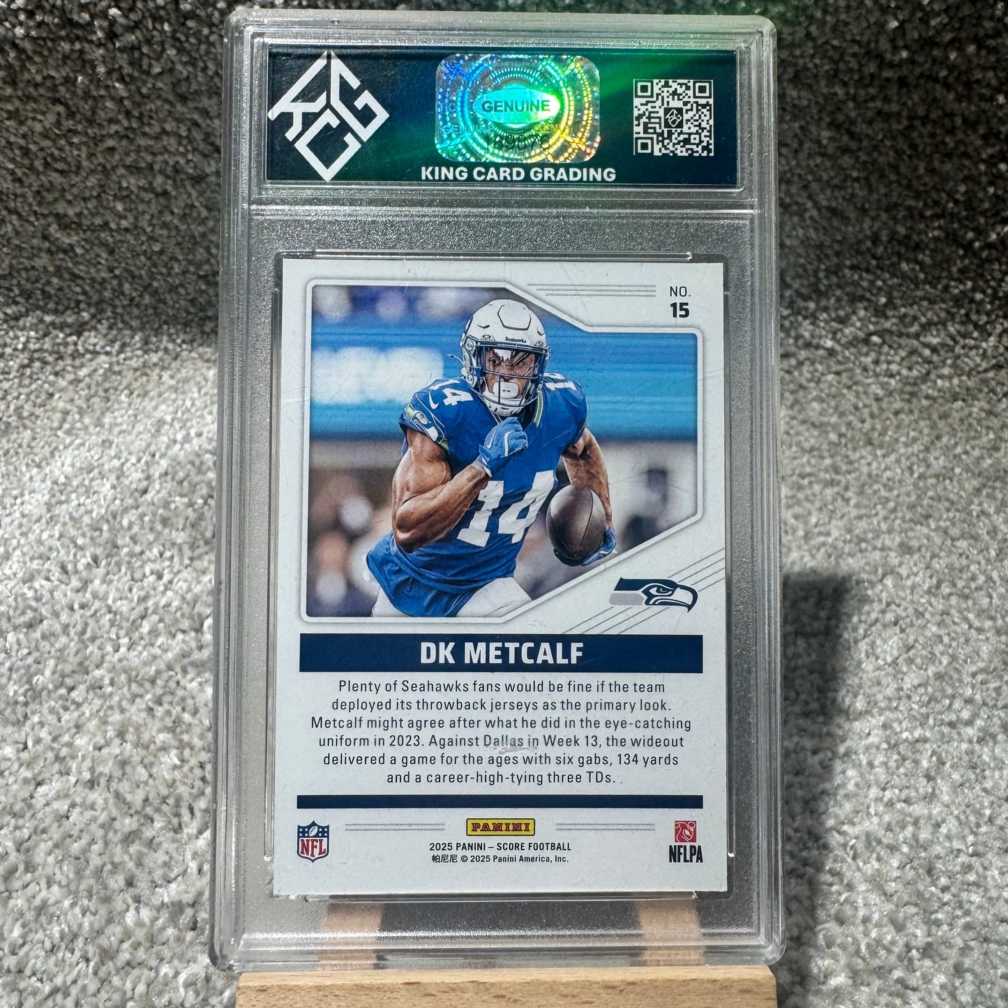 2025 Score DK Metcalf Mint 10
