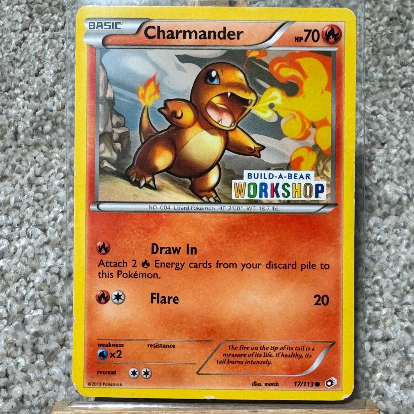 Charmander 17/113 Build A Bear MP