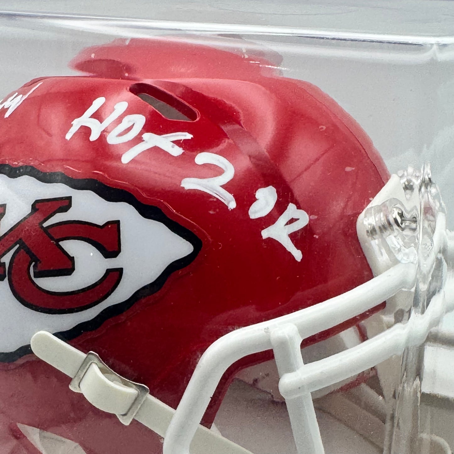 Willie Roaf Autographed Mini Helmet