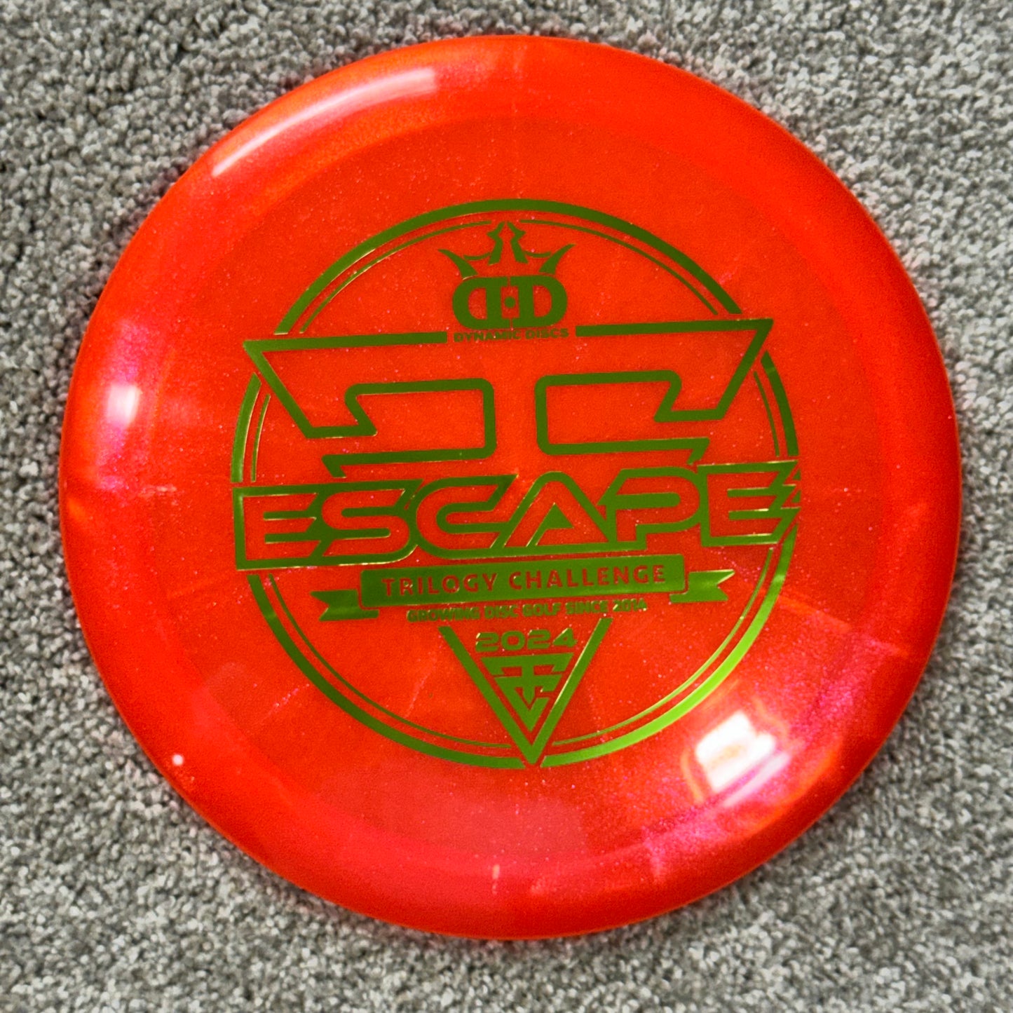 Lucid Ice Glimmer Escape Trilogy Stamp