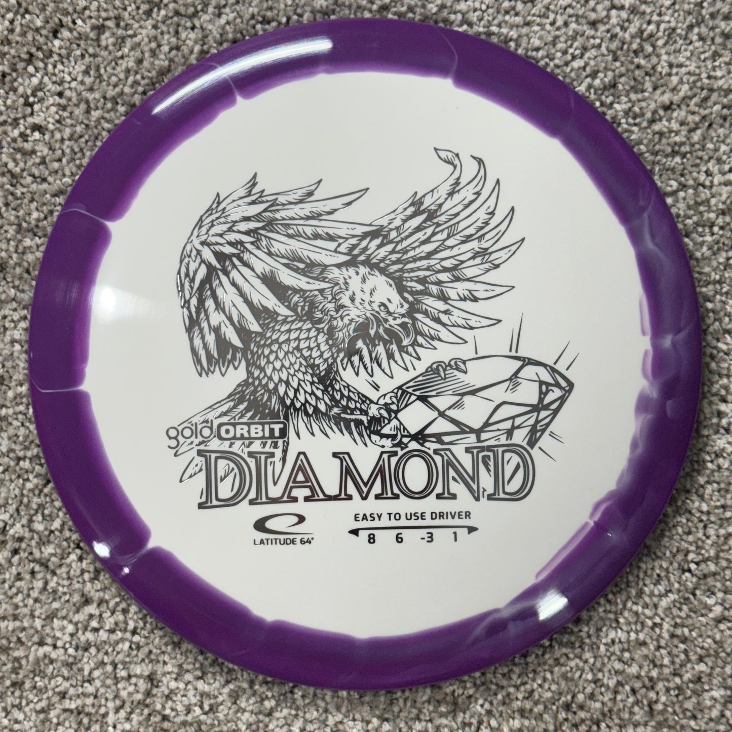 Gold Orbit Diamond