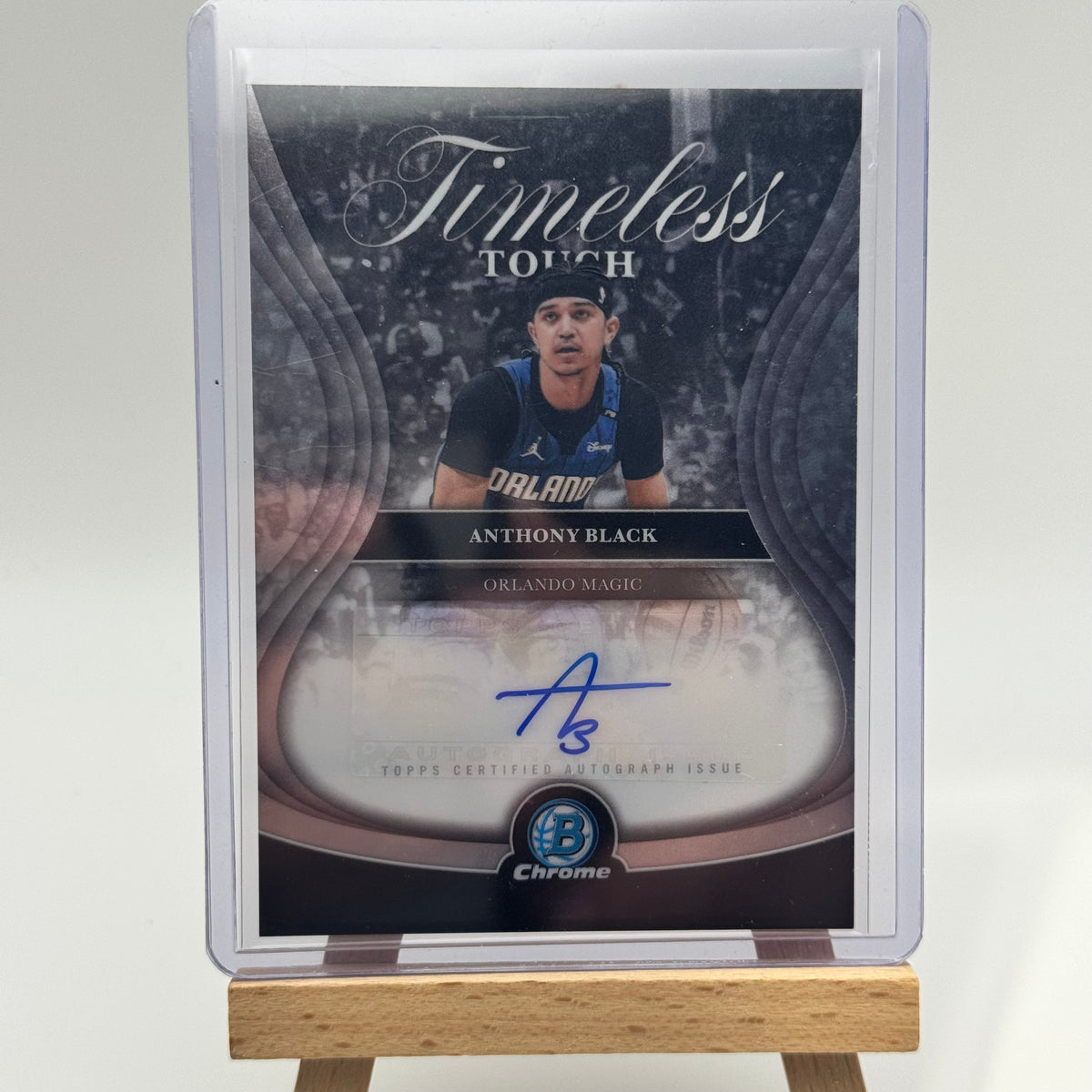 Bowman Chrome Timeless Touch Anthony Black Auto
