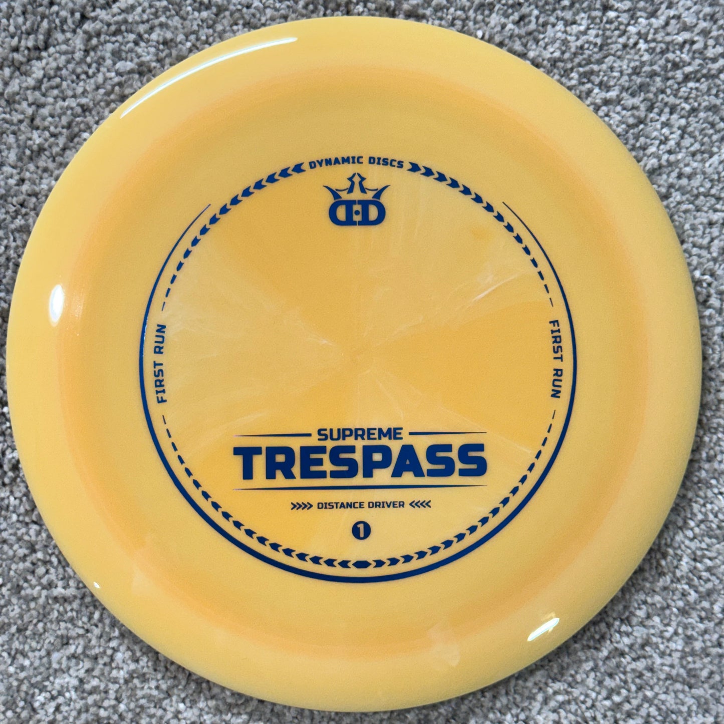 Supreme Trespass First Run