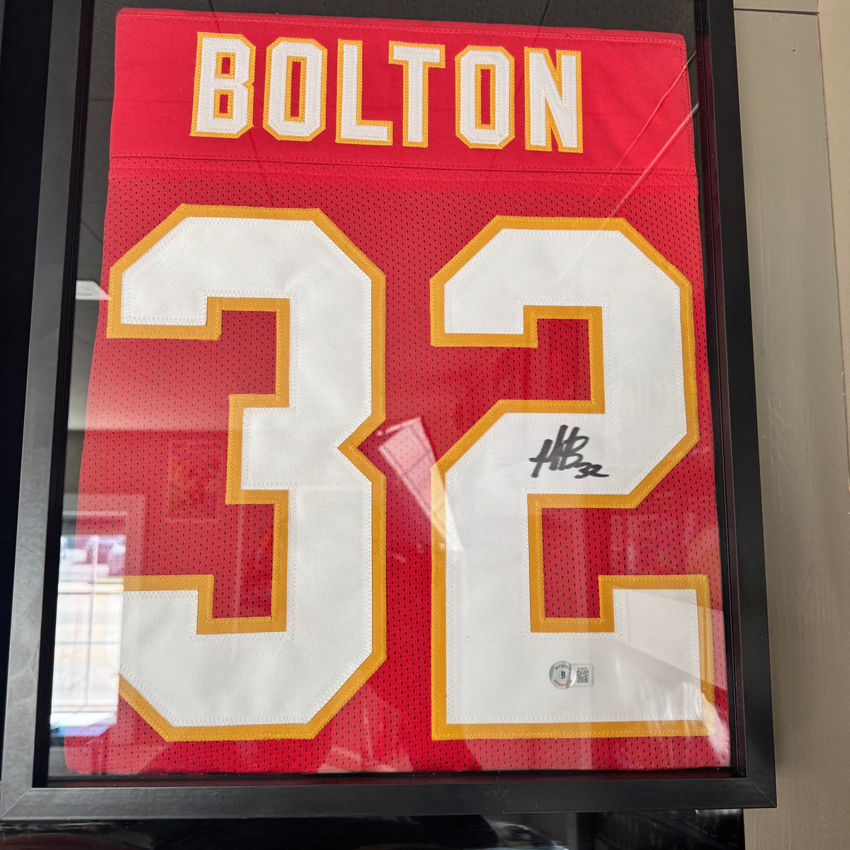Nick Bolton Autographed Jersey