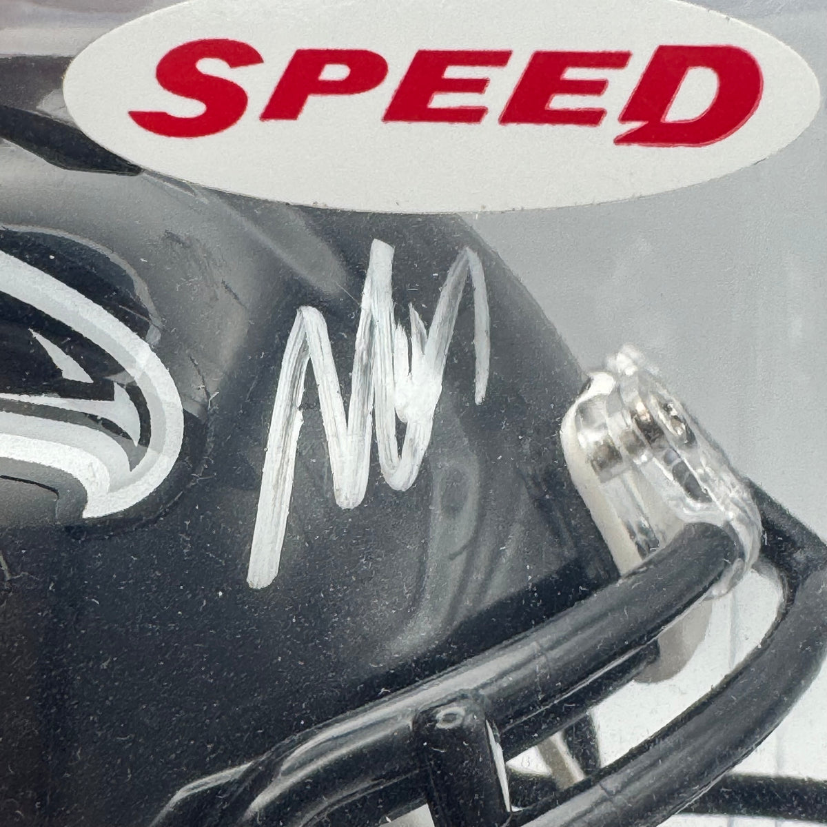 Michael Vick Autographed Mini Helmet