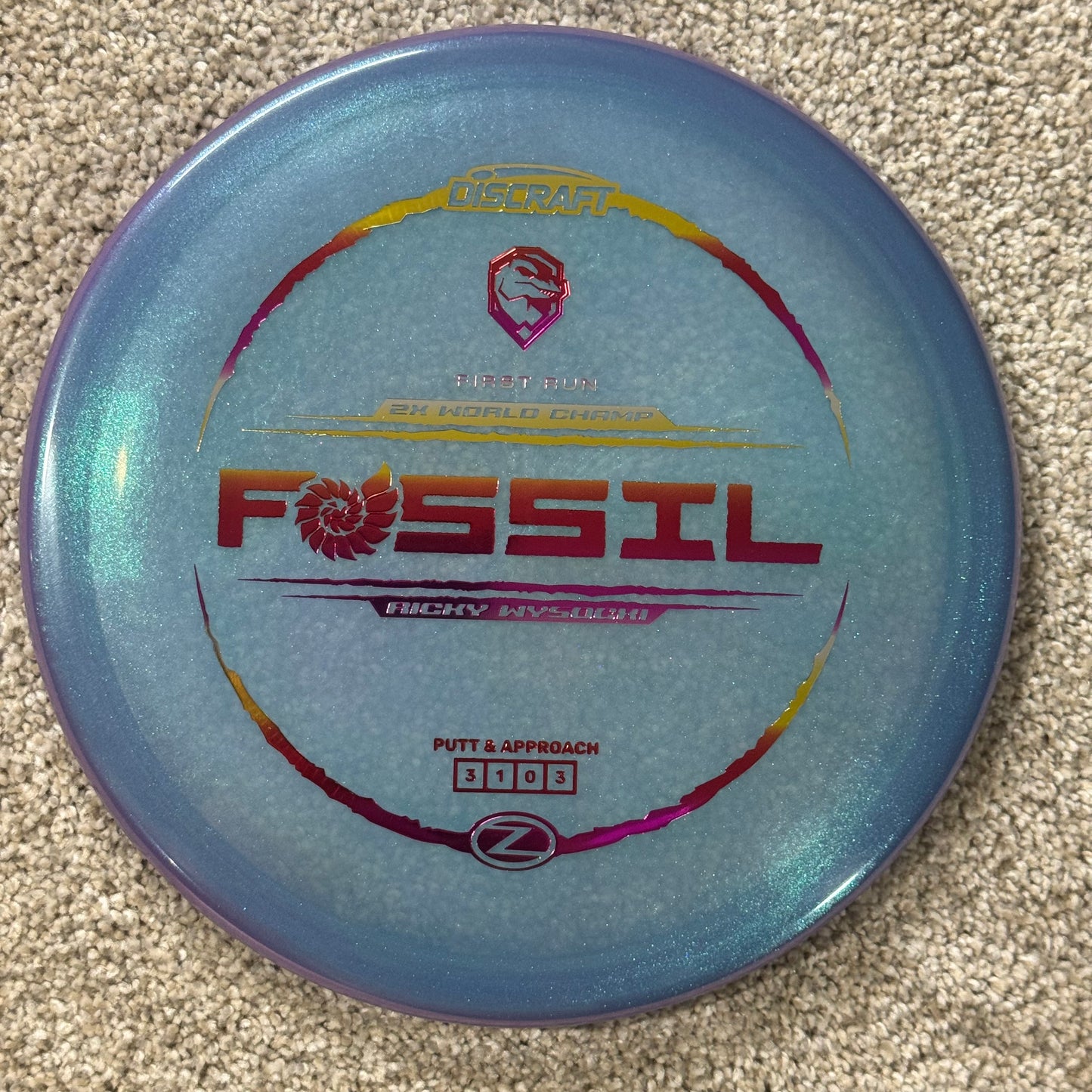 Wysocki First Run Color Shift Fossil