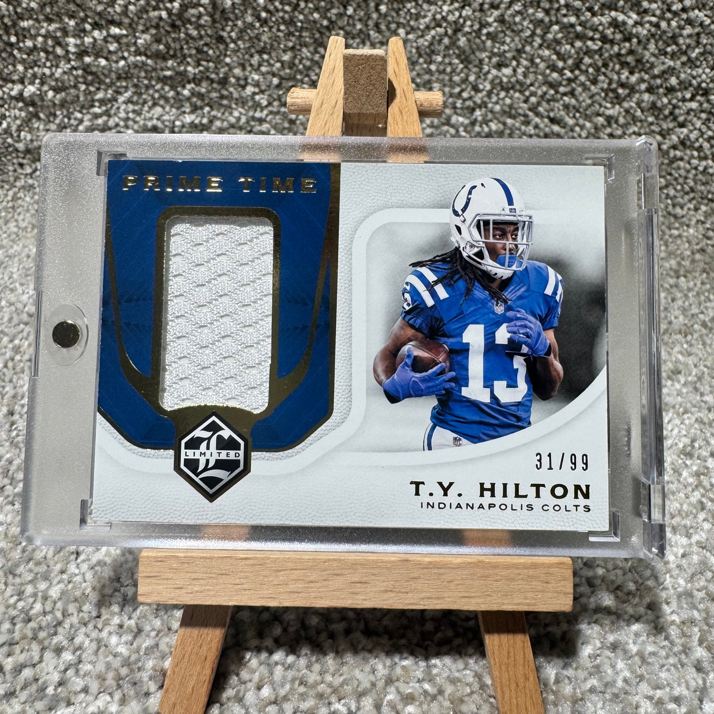 2018 Panini LimitedT.Y. Hilton Jumbo Patch #/99