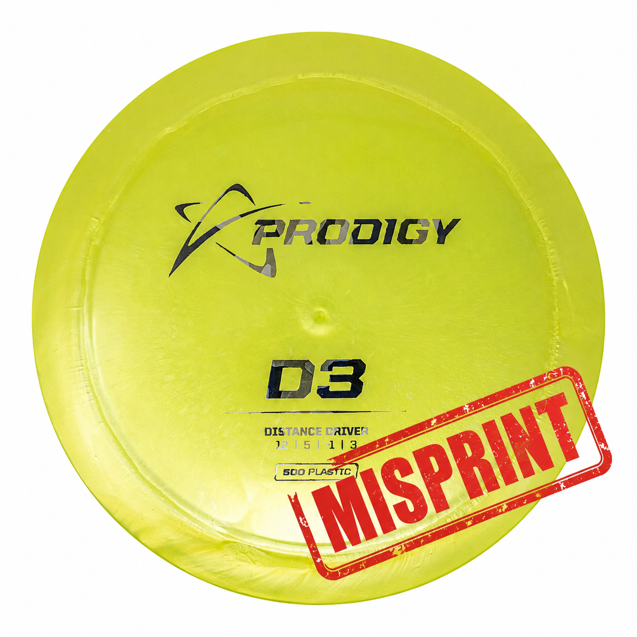 Prodigy D3 500 Plastic (Misprint)