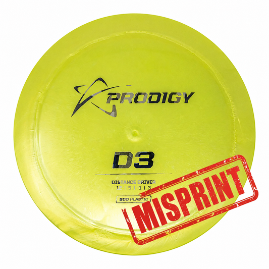 Prodigy D3 500 Plastic (Misprint)