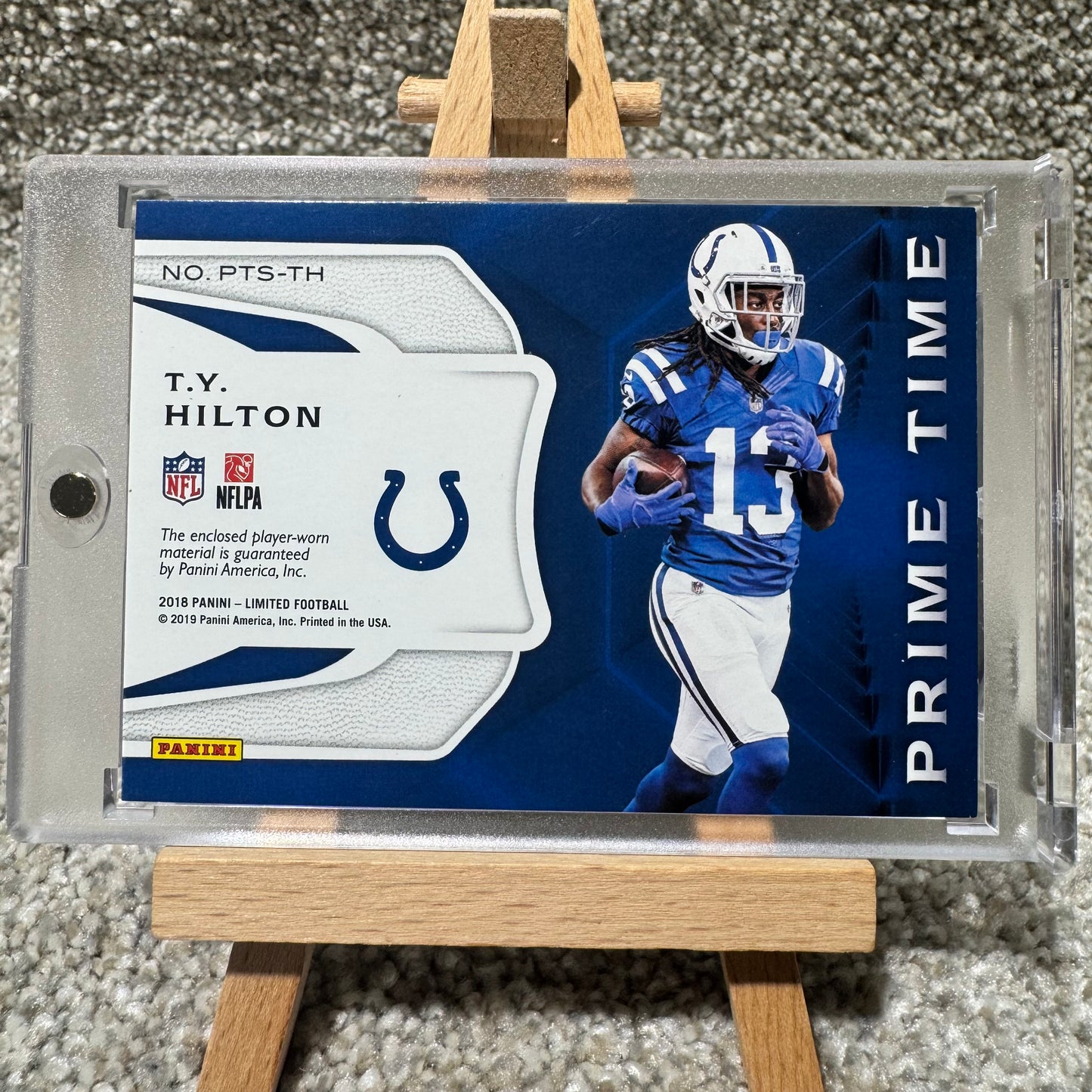 2018 Panini LimitedT.Y. Hilton Jumbo Patch #/99