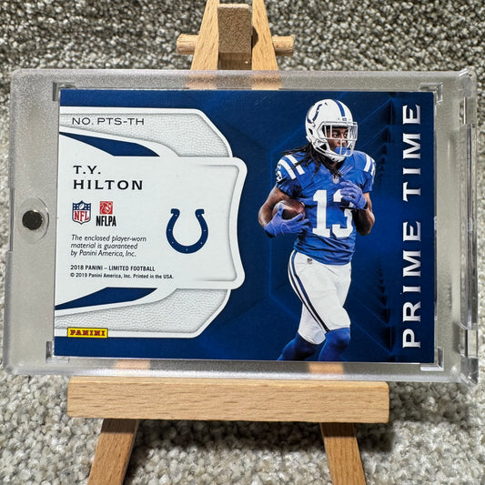 2018 Panini LimitedT.Y. Hilton Jumbo Patch #/99