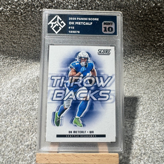 2025 Score DK Metcalf Mint 10