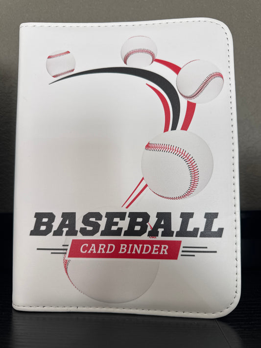 4 Pocket Trading Card Binder Baseball