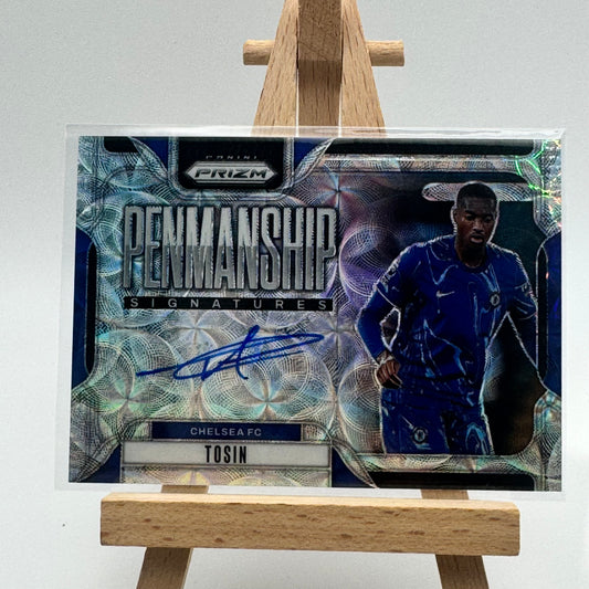 Premier League Prizm Scope Tosin Autograph