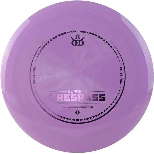 Supreme Trespass First Run