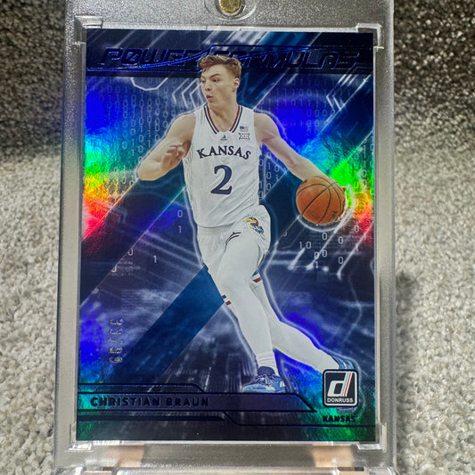 Donruss Power Formulas Christian Braun /99