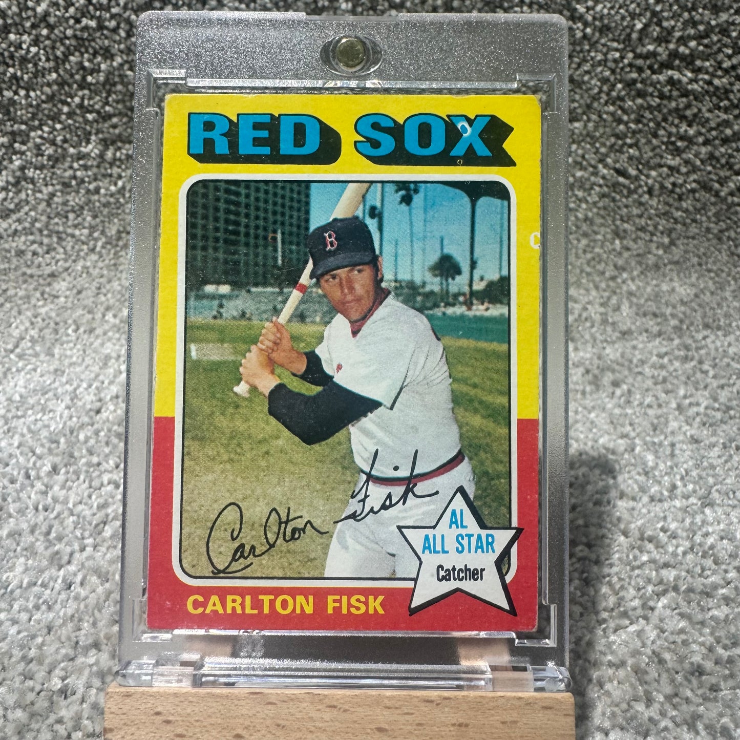 1975 Topps Carlton Fisk