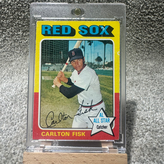 1975 Topps Carlton Fisk