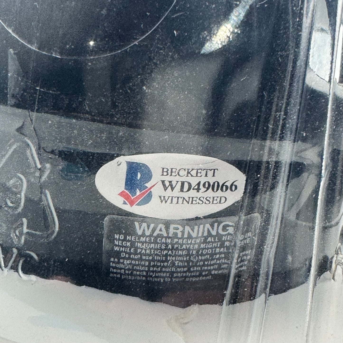 Michael Vick Autographed Mini Helmet
