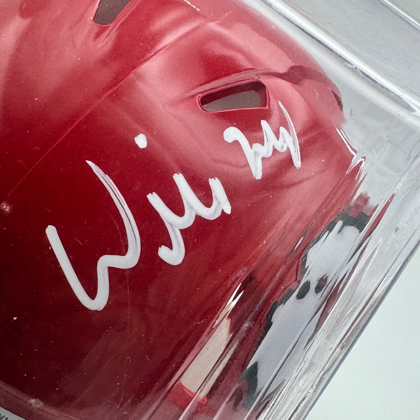 Willie Roaf Autographed Mini Helmet