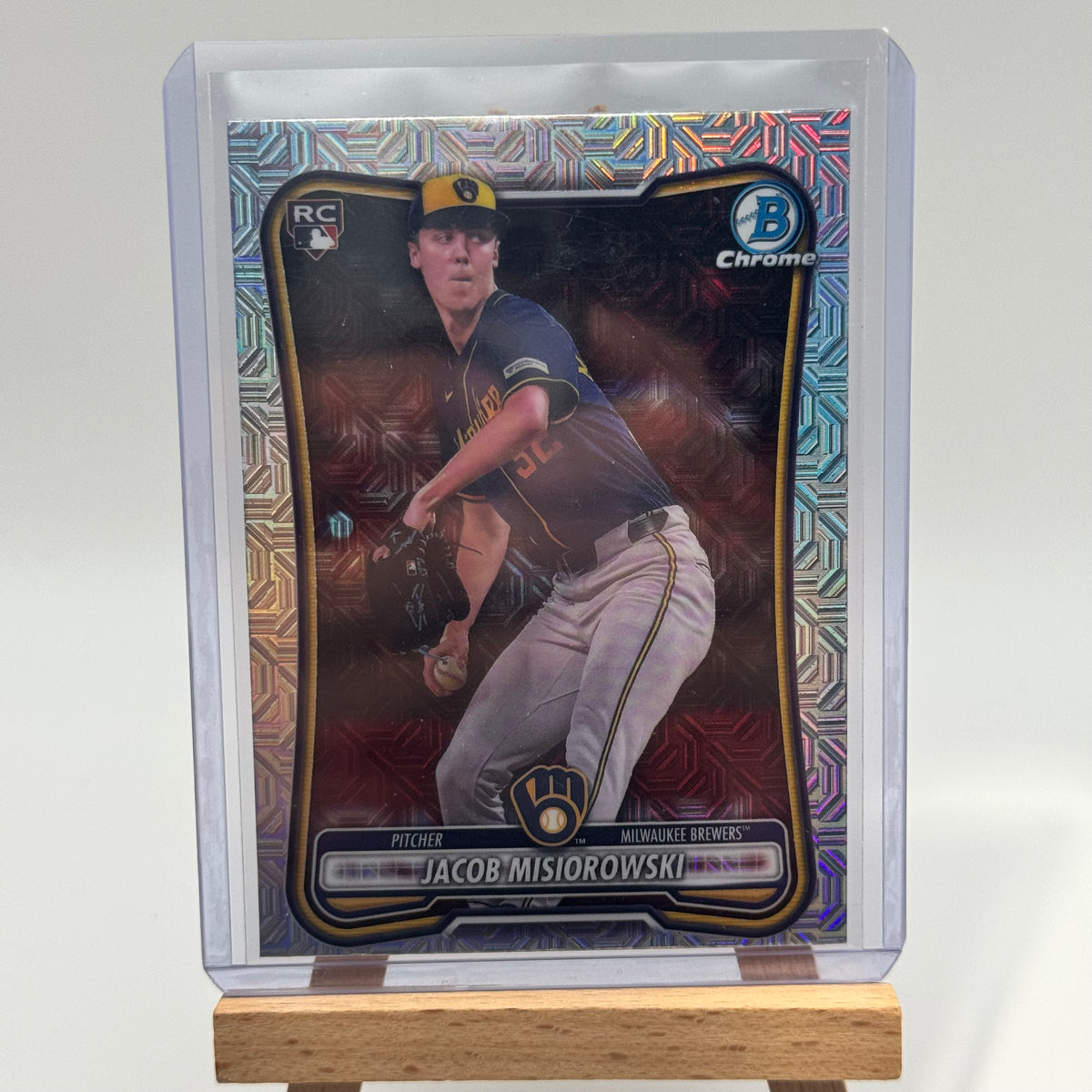 Bowman Chrome Mojo Jacob Misiorowski Rookie