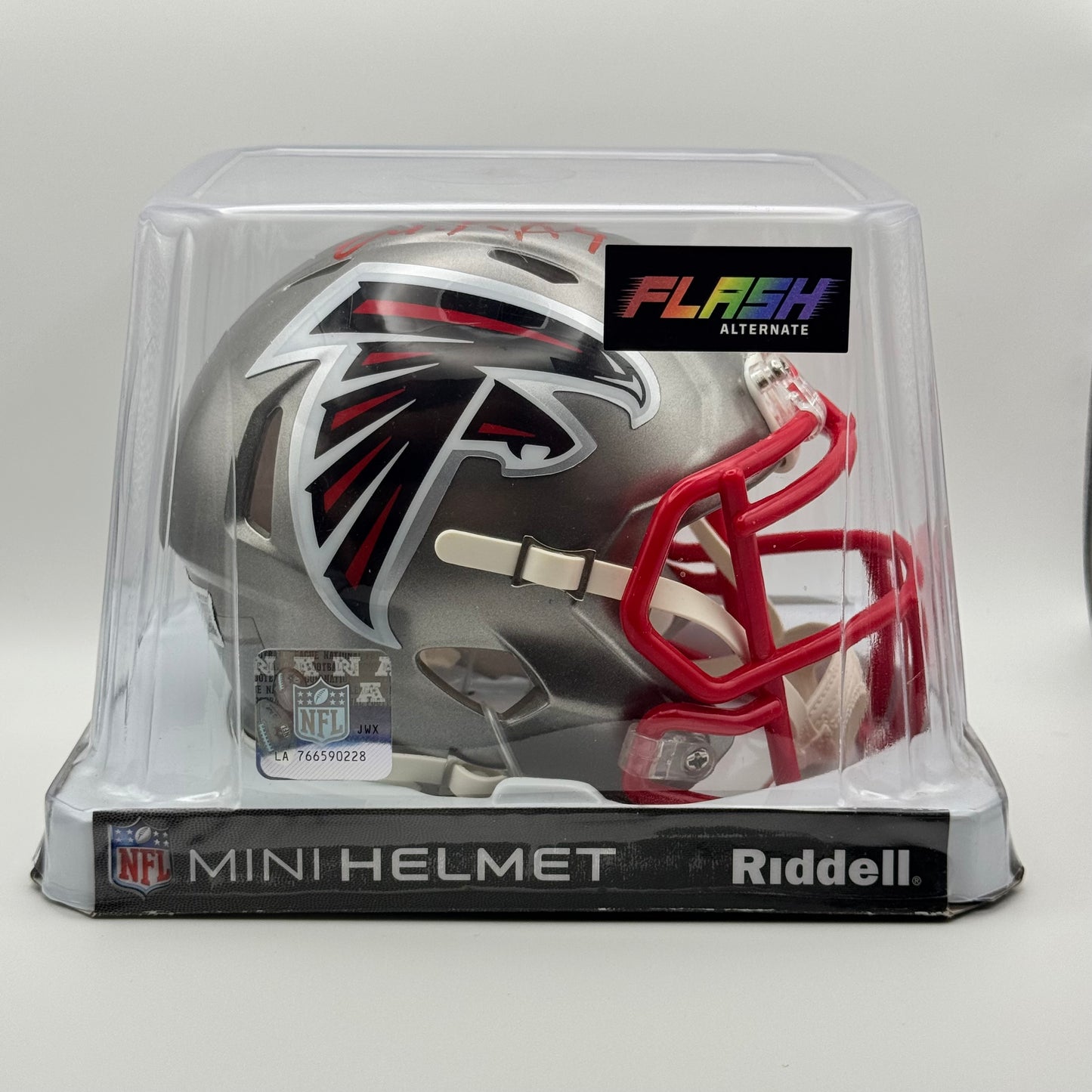 Michael Penix Jr Autographed Mini Helmet