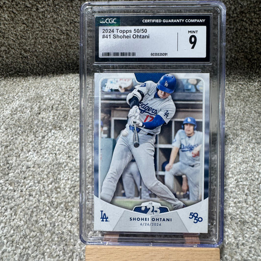 CGC Mint 9 Shohei Ohtani #41