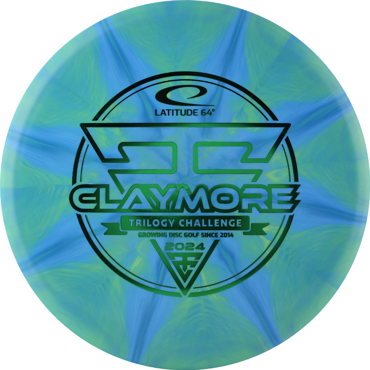 Gold Ice Burst Claymore