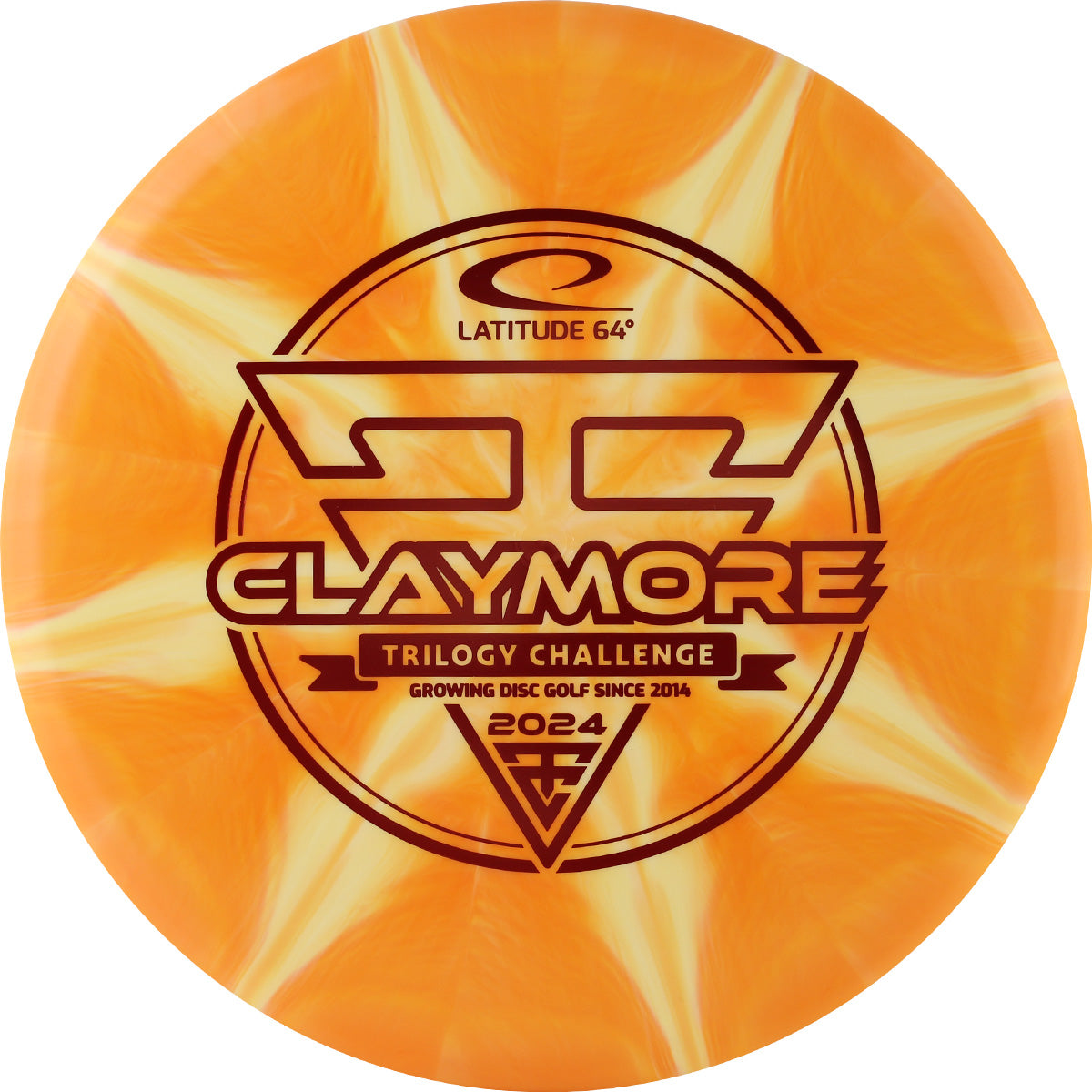 Gold Ice Burst Claymore