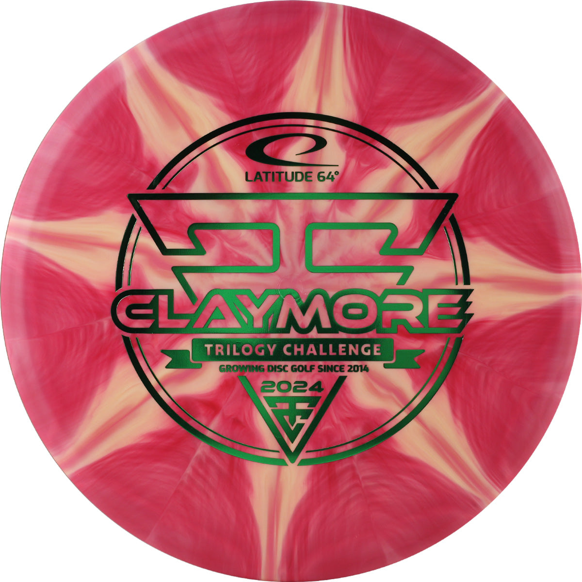 Gold Ice Burst Claymore